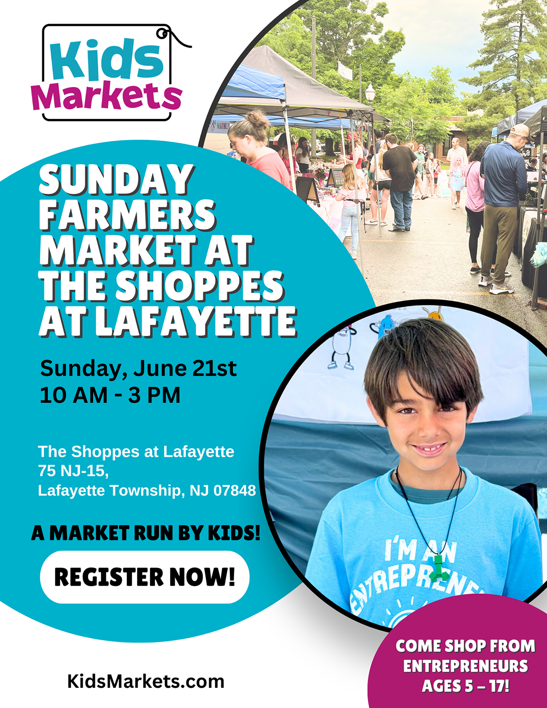 Lafayette Market Flyer kids market